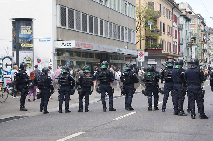 1. Mai 2024 in Zürich