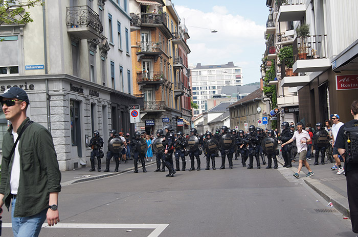 1. Mai 2024 in Zürich