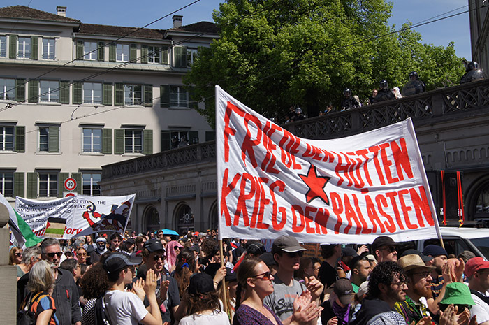 1. Mai 2024 in Zürich