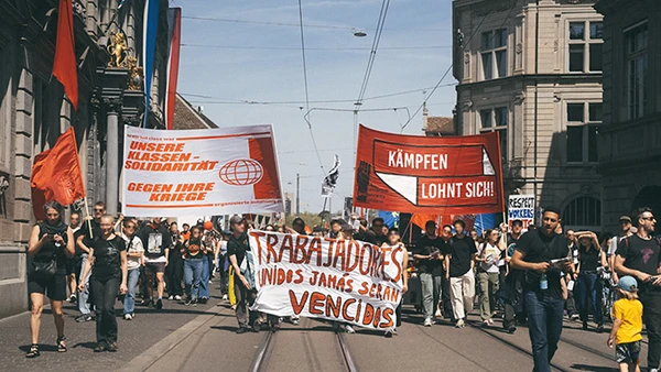 1. Mai 2024 in Zürich.