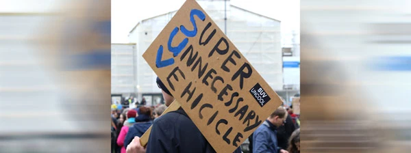 Globaler Klimastreik am Königsplatz in München am 29. November 2019.