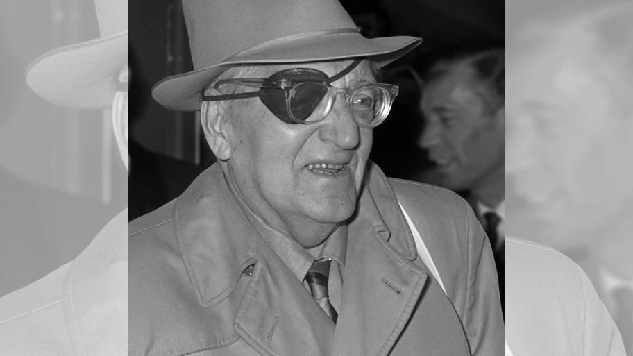 Filmregisseur Fritz Lang am 10. April 1969 in Amsterdam.