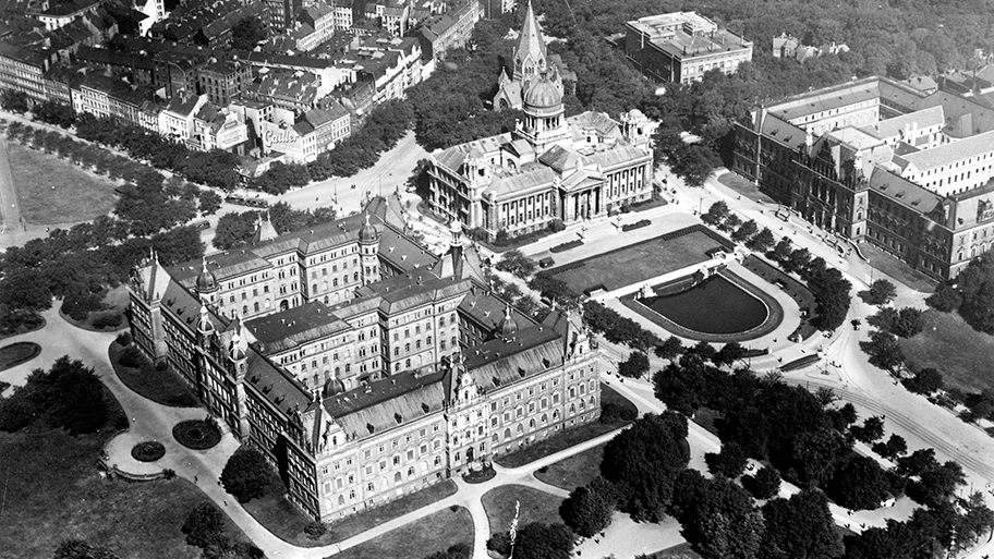 Hanseatisches Oberlandesgericht in Hamburg, 1920.