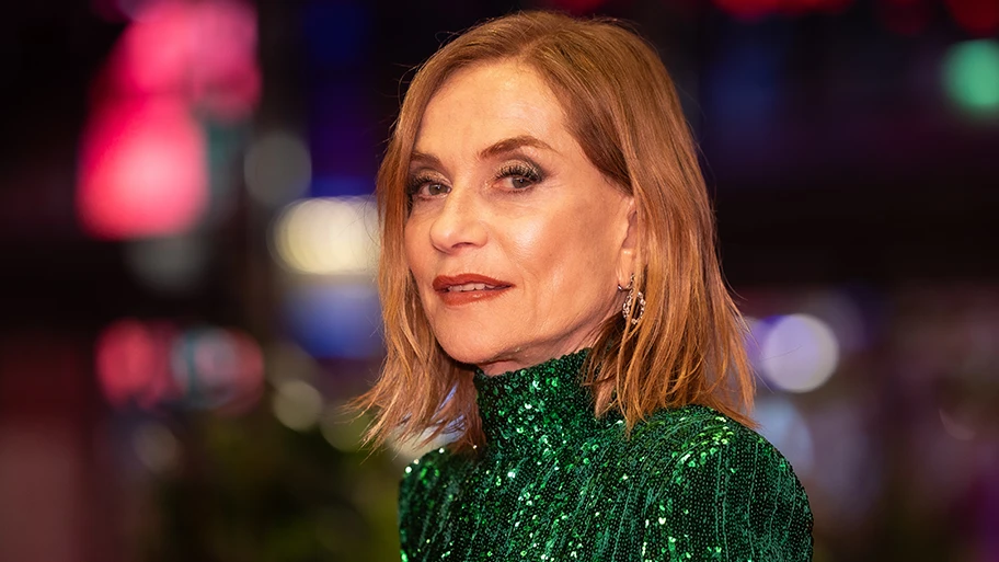 Die Schauspielerin Isabelle Huppert auf der Berlinale 2024.