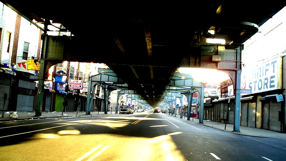 Kensington Avenue in Philadelphia, USA.