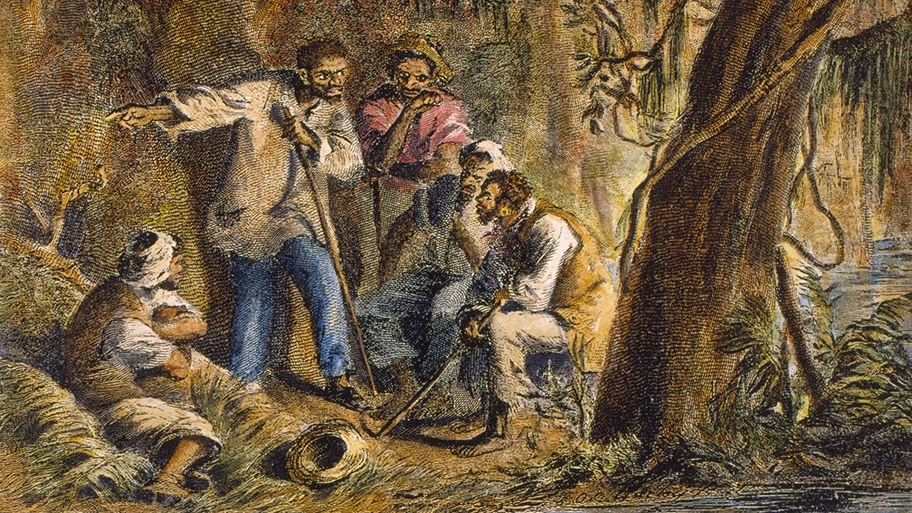 Nat Turner's Sklavenaufstand.