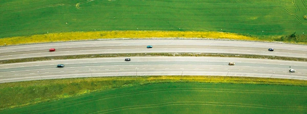 Strasse in Norwegen.