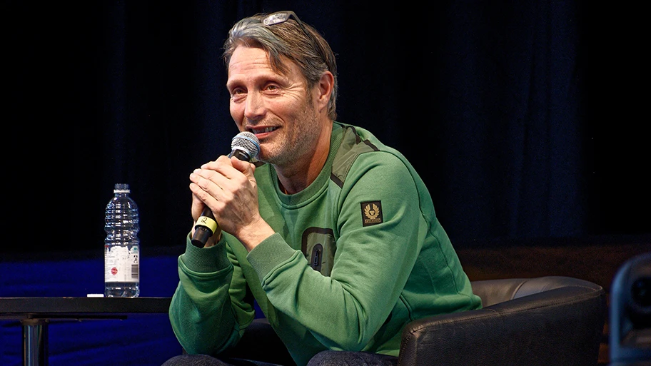 Mads Mikkelsen an der Comic Con in Stuttgart, 26. November 2022.
