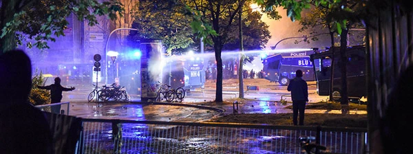 G20-Proteste in Hamburg, Juli 2017.