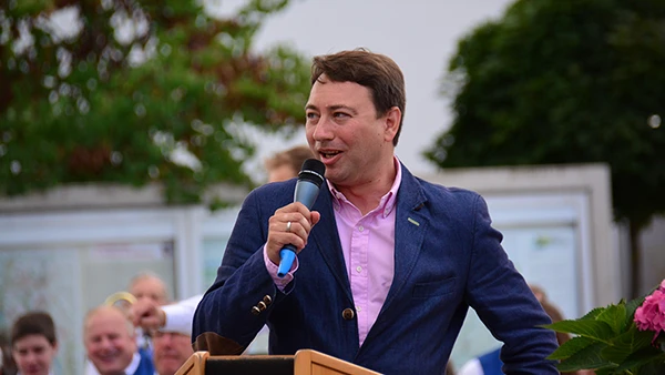 Manfred Haimbuchner in St. Martin im Mühlkreis, Juli 2017.