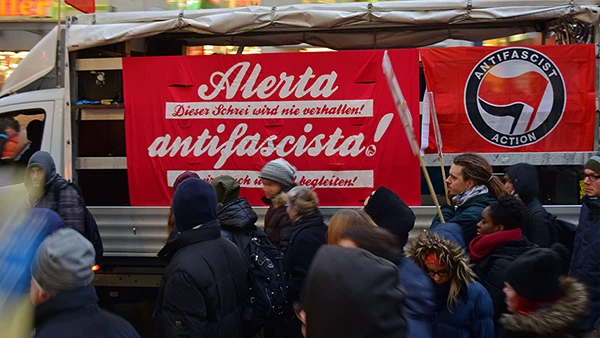 Grossdemo in Wien am 13. Januar 2018 gegen Schwarz-Blau und deren umfangreiche Sparmassnahmen