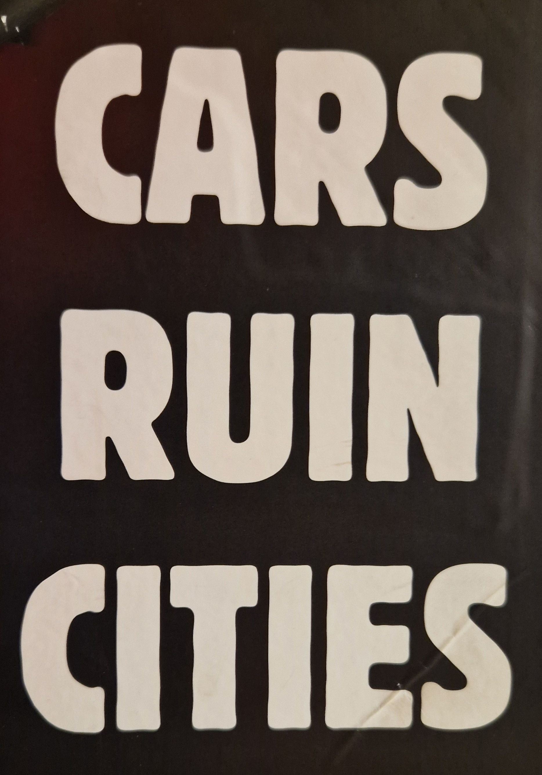 Cars ruin cities