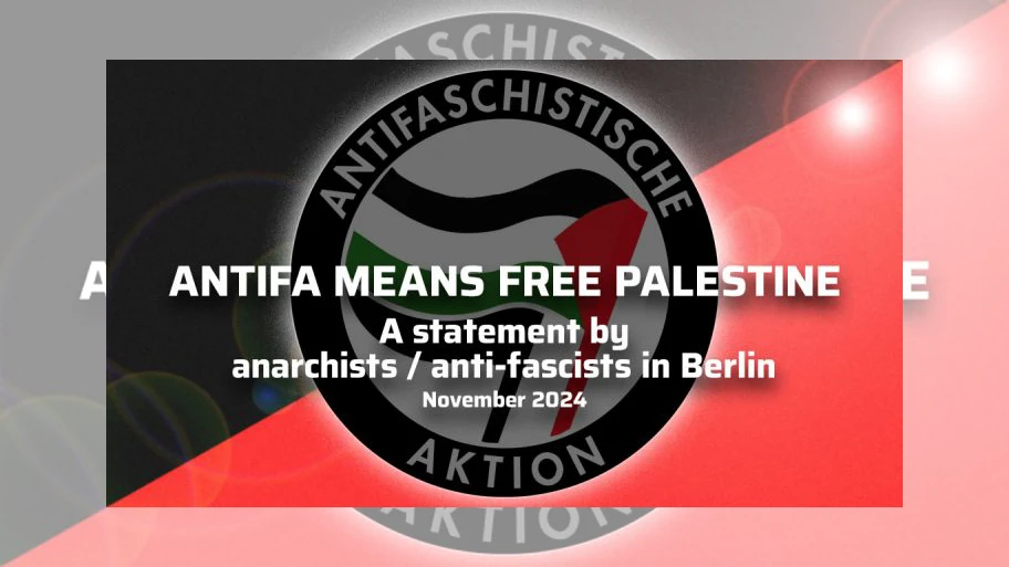 Antifa means Free Palestine.