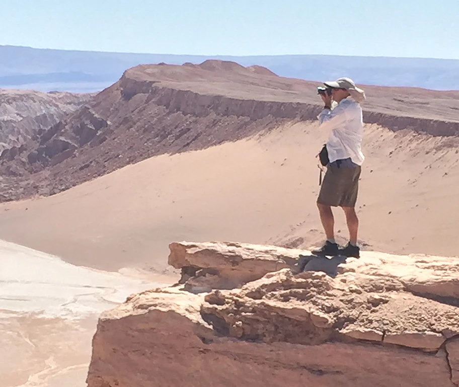 Zwischen Erde und Unendlichkeit